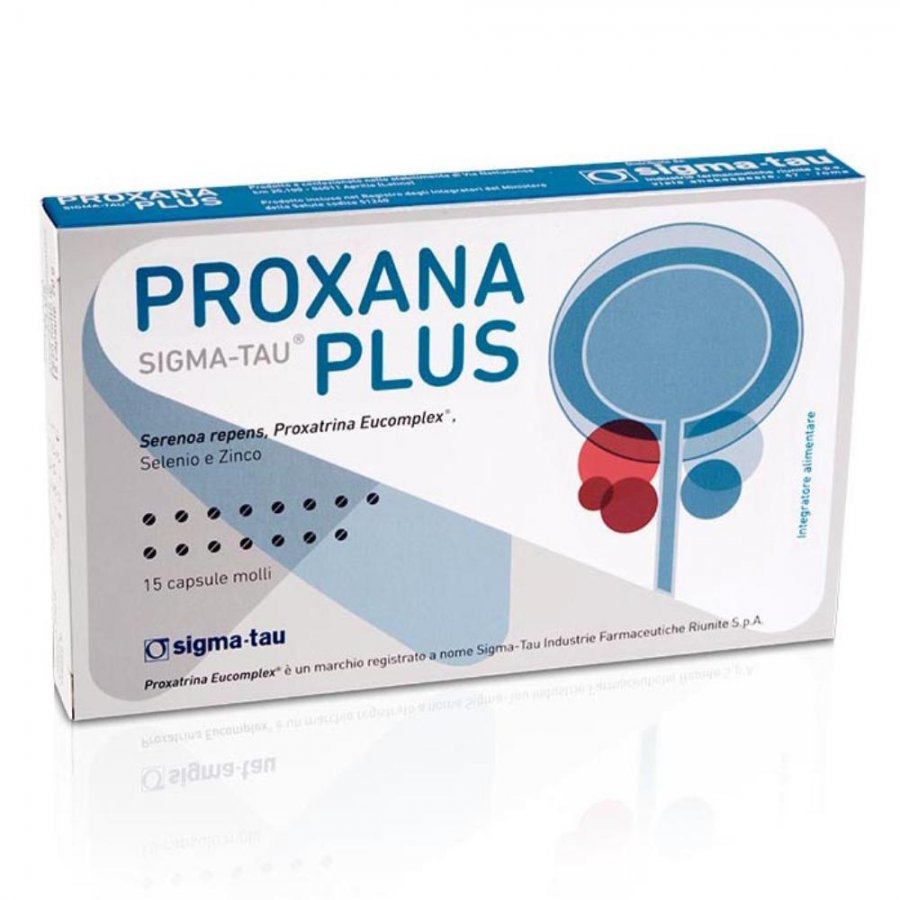 Proxana Plus Integratore Alimentare 15 Capsule Molli - Benefici per la salute della prostata e protezione cellulare