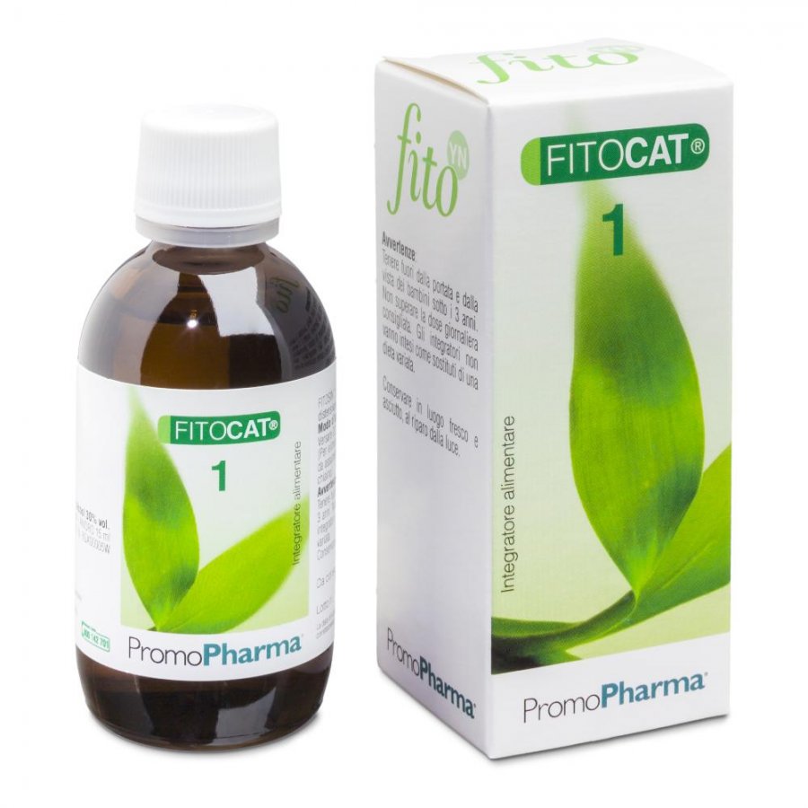 Fitocat 1 Gocce 50ml - Integratore Naturale per Gatti per il Benessere delle Vie Urinarie