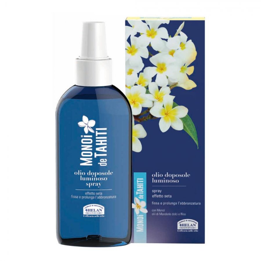 Helan Monoi De Tahiti Olio Doposole 150ml - Luminosa Cura per una Pelle Radiante dopo il Sole