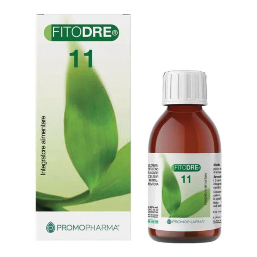 Fitodre 11 Gocce 50ml - Integratore Naturale a Base di Estratti Vegetali per il Benessere Equilibrato
