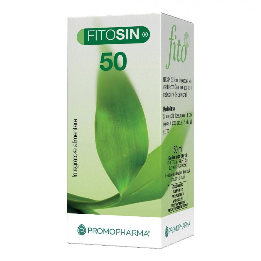 Fitosin 50 Gocce 50ml - Integratore Naturale per il Benessere Digestivo