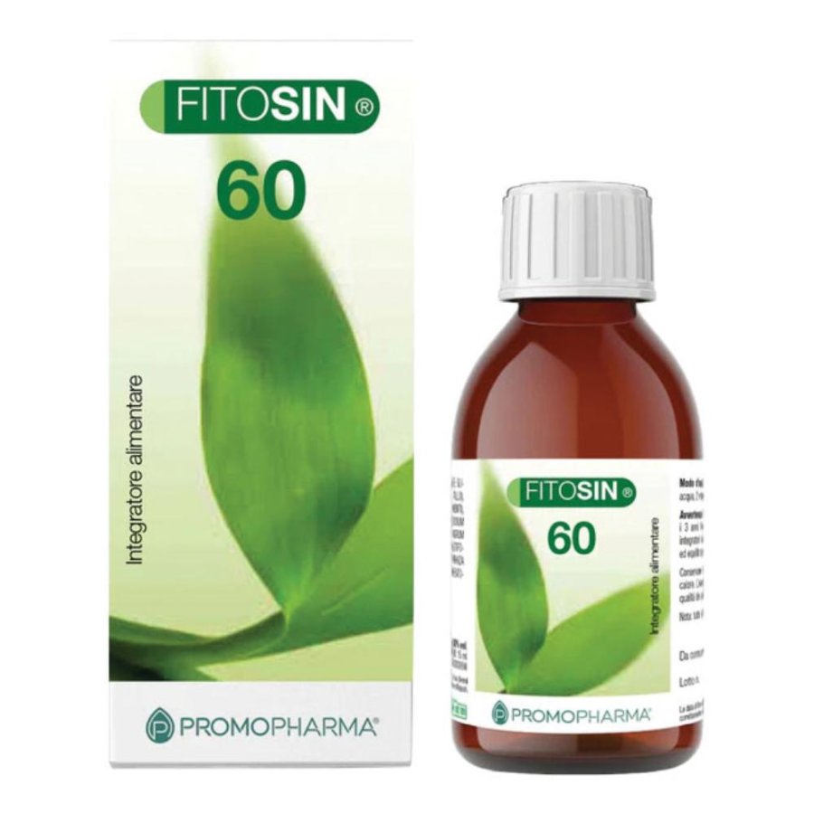 Fitosin 60 Gocce 50ml - Integratore Naturale per il Benessere Gastrointestinale