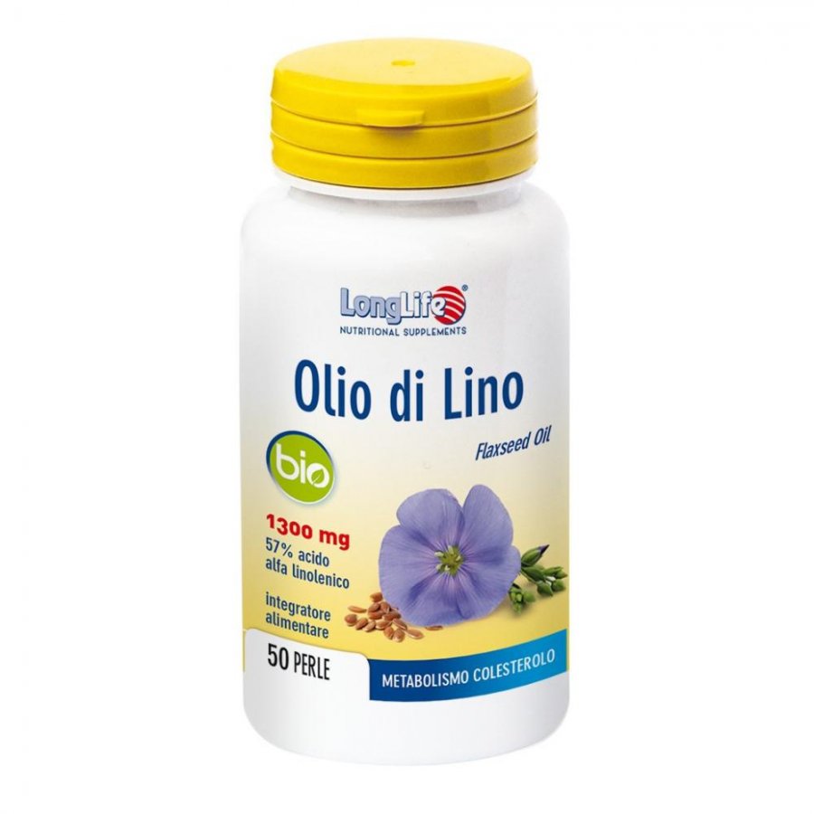 LONGLIFE Olio Lino Bio 50 Perle