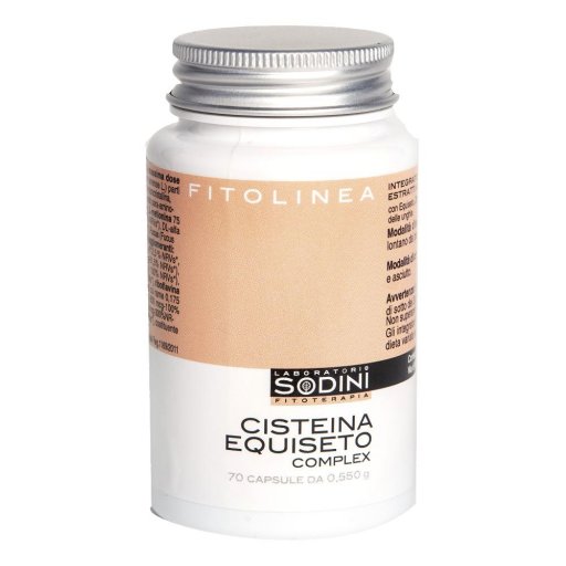Cisteina Equiseto Compex 70 Capsule - Integratore per Capelli e Unghie Forti
