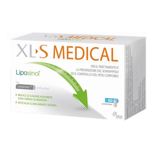XL-S Medical Liposinol 60 Compresse - Integratore per Dimagrire con Formula Avanzata