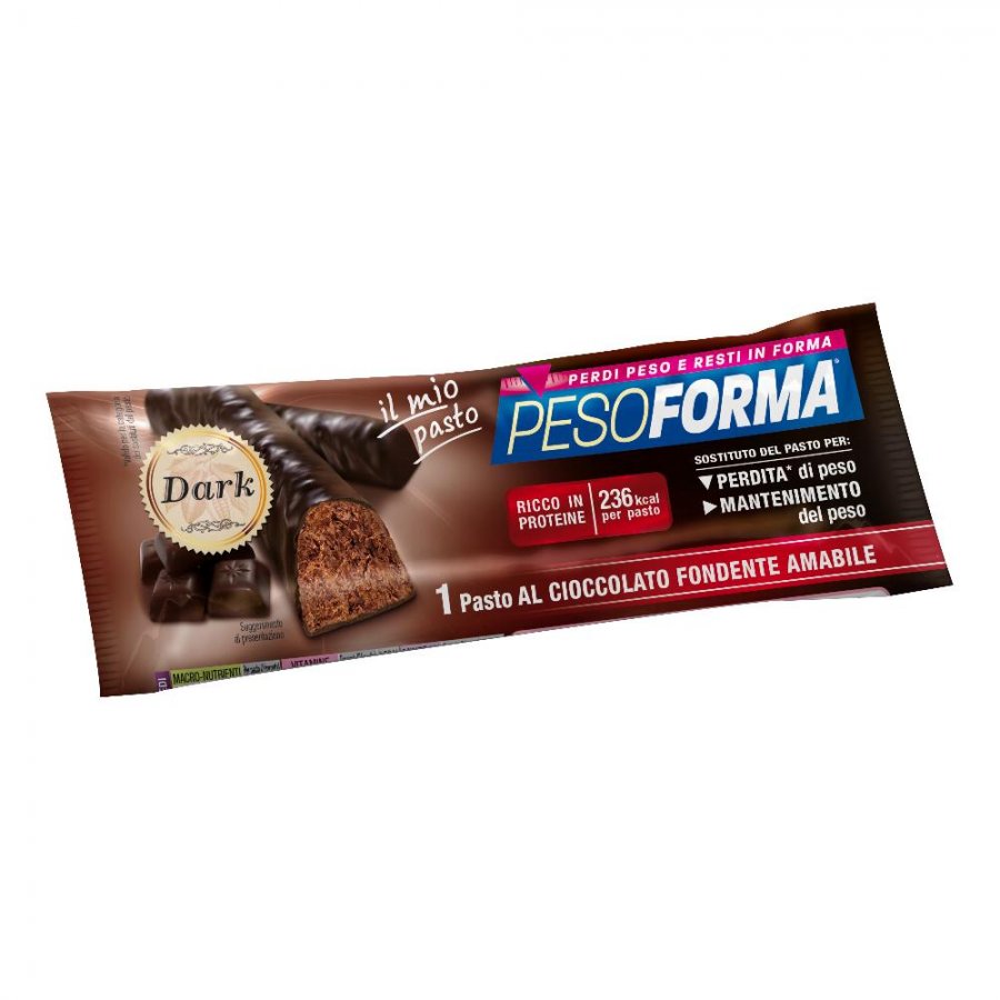Pesoforma - Monoporzione Cioccolato Fondente 2 Pezzi
