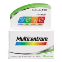 Multicentrum Adulti - 30 Compresse, Integratore Multivitaminico per Adulti