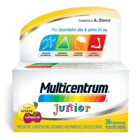 Multicentrum Junior - 30 Compresse Masticabili, Integratore Multivitaminico per Bambini