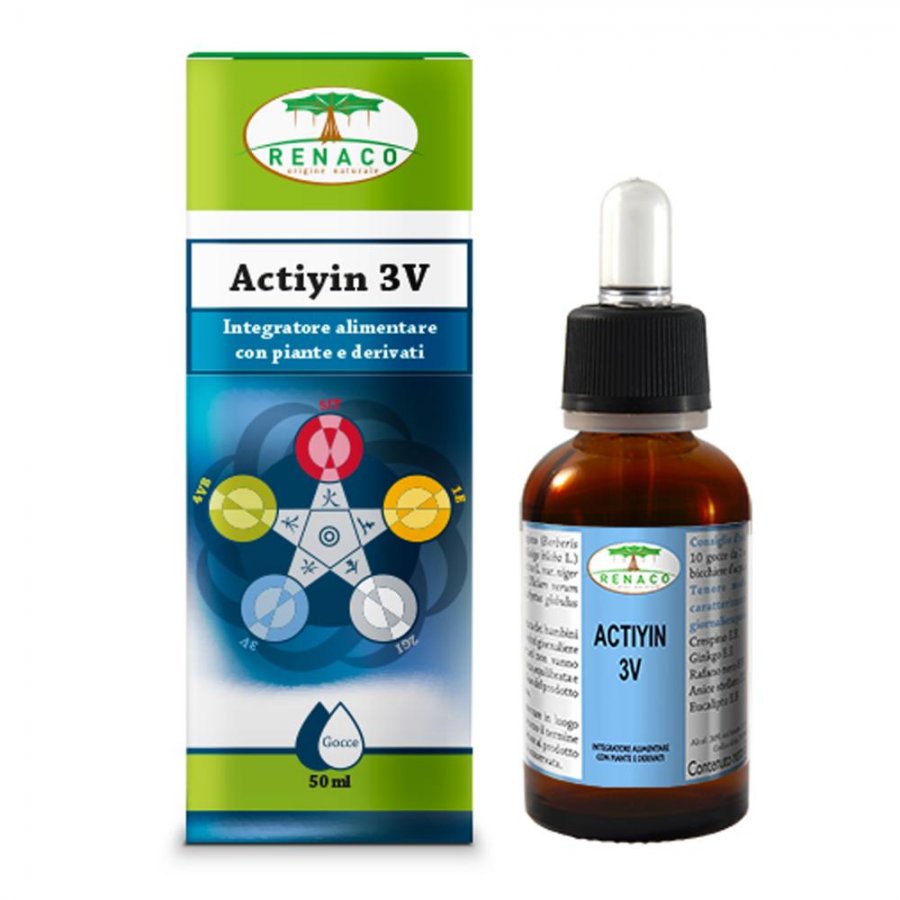 Actiyin 3v - Integratore alimentare gocce 50 ml