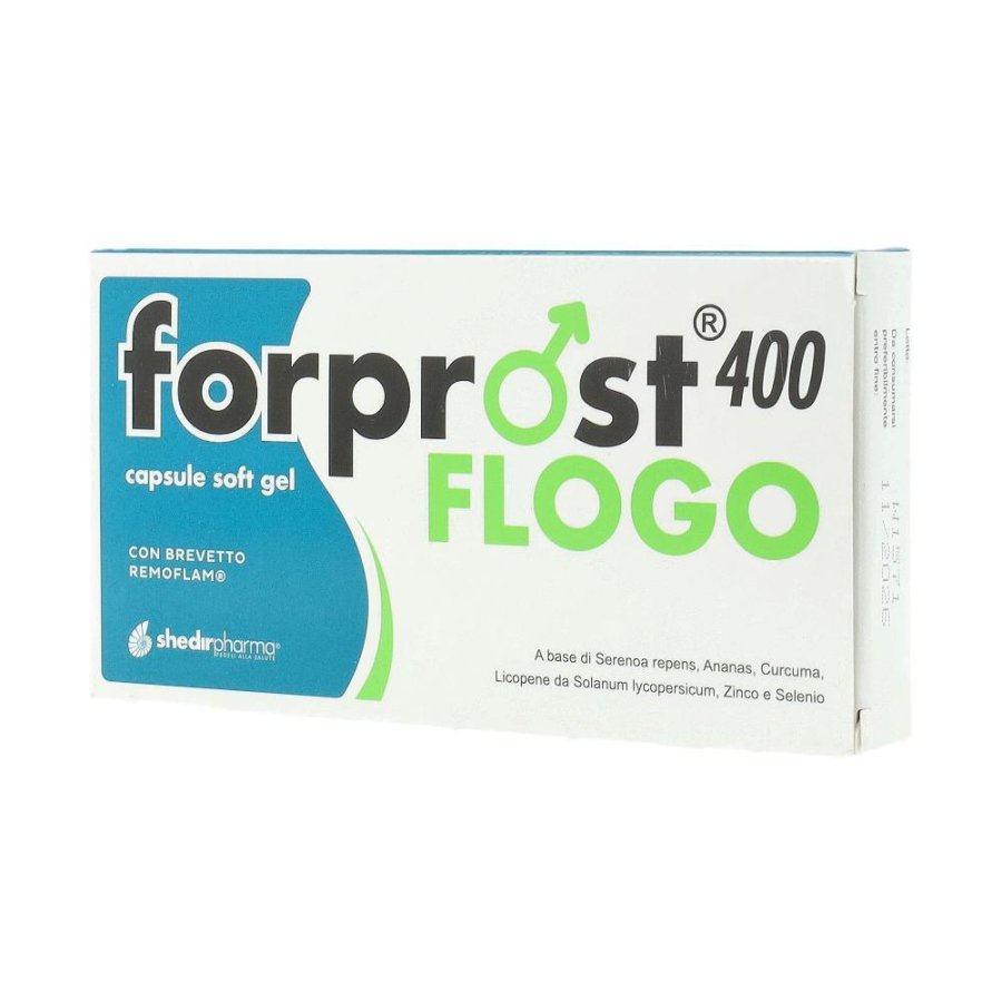 SHEDIR PHARMA FORPROST 400 FLOGO 15 CAPSULE CPS MOLLI