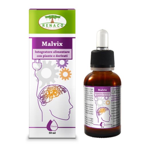 Renaco Malvix - Integratore Antiossidante - Flacone da 50ml