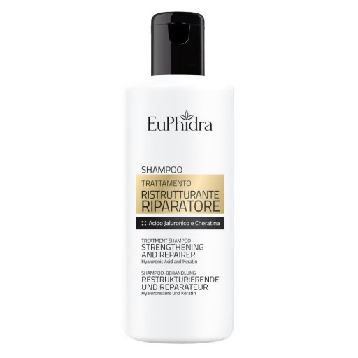 Euphidra, Shampoo Trattamento Ristrutturante Riparatore, 200 ml