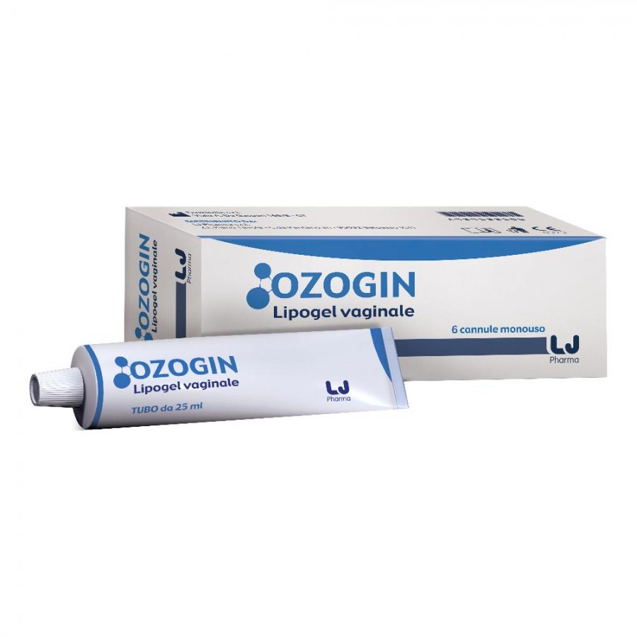 OZOGIN LIPOGEL VAGINALE 1 TUBO 25 ML + 6 CANNULE