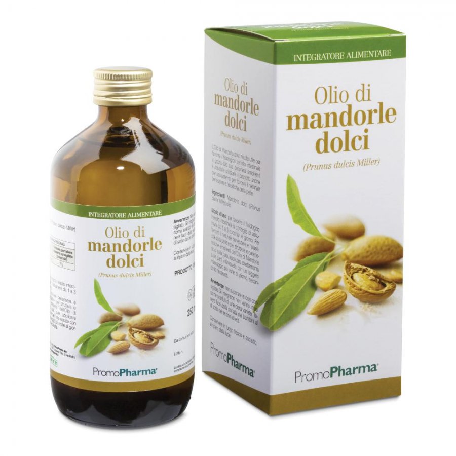 Olio di Mandorle Dolci 250ml - Idratazione Naturale per Pelle e Capelli