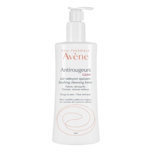 Avene Eau Thermale Antirougers Latte Detergente 400ml - Detergente Delicato per la Pelle Sensibile