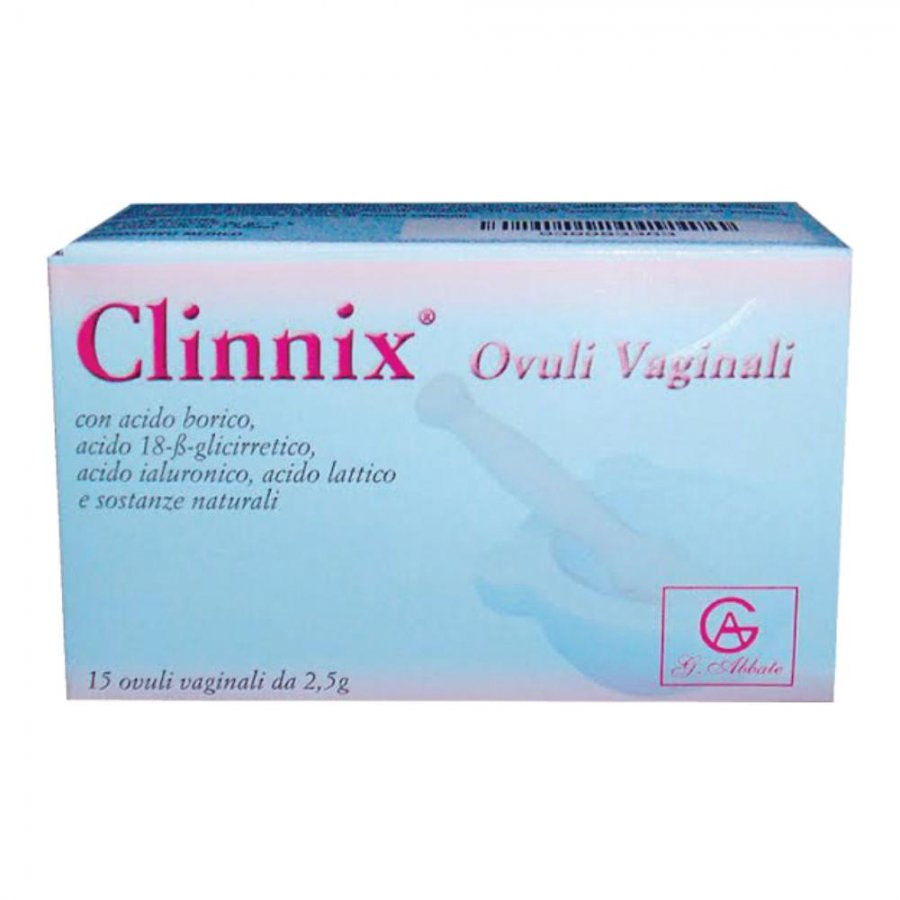 CLINNIX 15 Ovuli Vaginali 2,5g