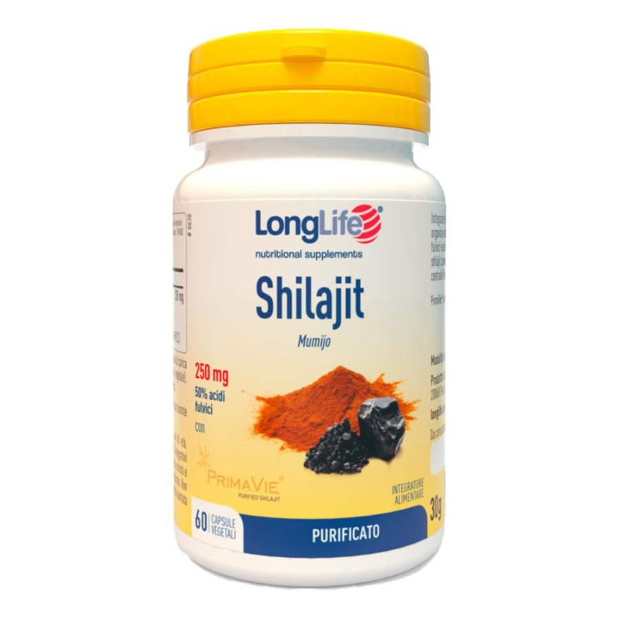 LongLife, Shilajit, 60 Capsule