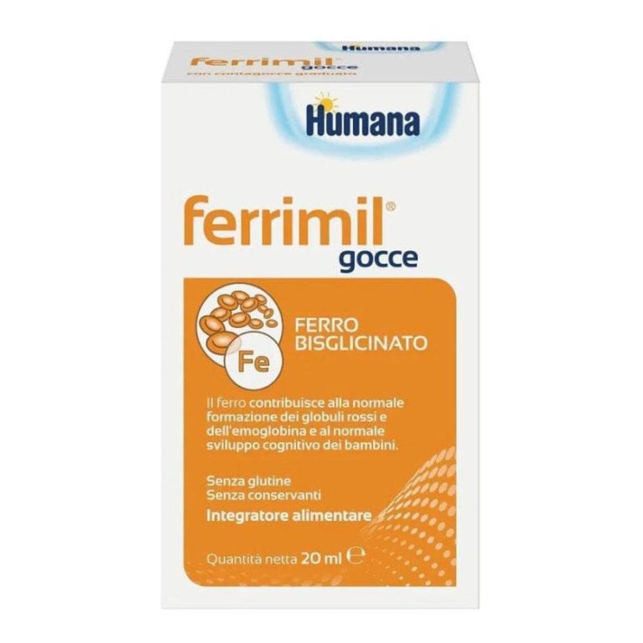 Humana, Ferrimil Gocce, 20 ml