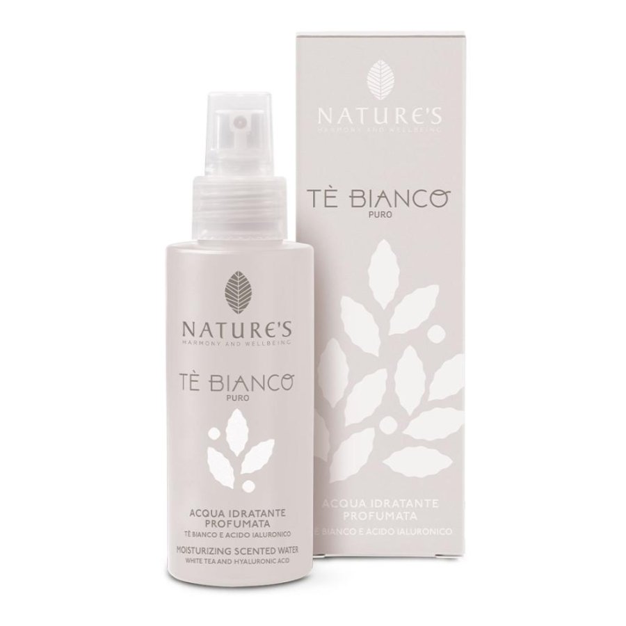Nature's Tè Bianco Acqua Idratante Profumata, 100 ml Nature's Tè Bianco Acqua Idratante Profumata, 100 ml