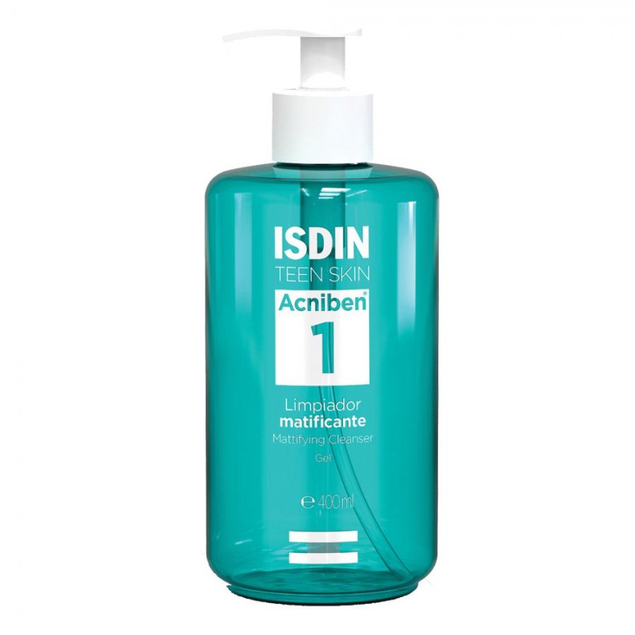 ACNIBEN Mattifying Cleanser - Detergente Viso Opacizzante 150ml - Controllo dell'Olio e Pulizia Profonda