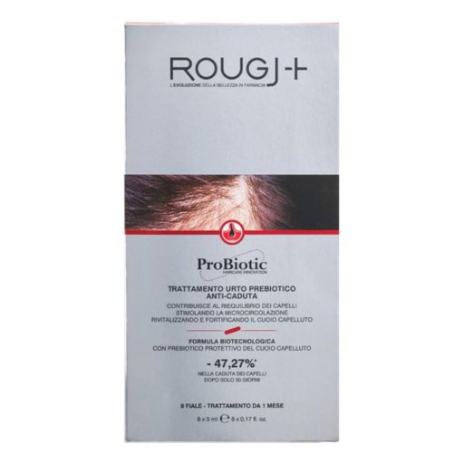 ROUGJ+ Trattamento Urto Anti-Caduta, 8 fiale x 5 ml