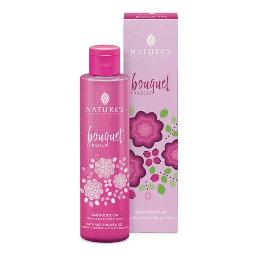 Nature's Bouquet Fragola Bagnodoccia, 200 ml Nature's Bouquet Fragola Bagnodoccia, 200 ml
