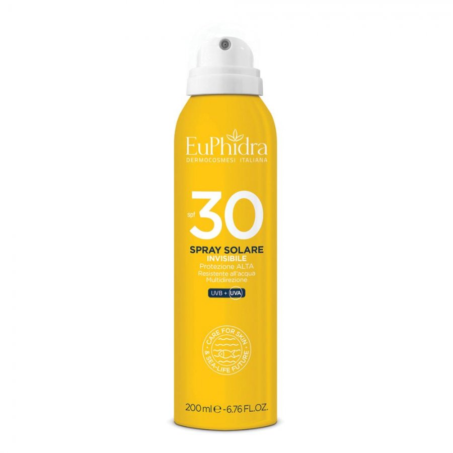 Euphidra Kaleido Spray Invisibile SPF30 200 ml - Protezione Solare per la Tua Pelle