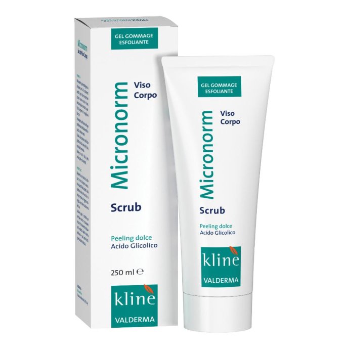 Micronorm Scrub Viso-Corpo 250 ml - Micropeeling Dermatologico