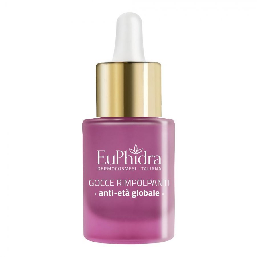 Euphidra - Filler Suprema Gocce Rimpolpanti anti-età globale per viso collo e décolleté 15 ml