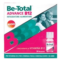 Be-Total Advance B12 - Integratore con Vitamina B12 30 Flaconcini