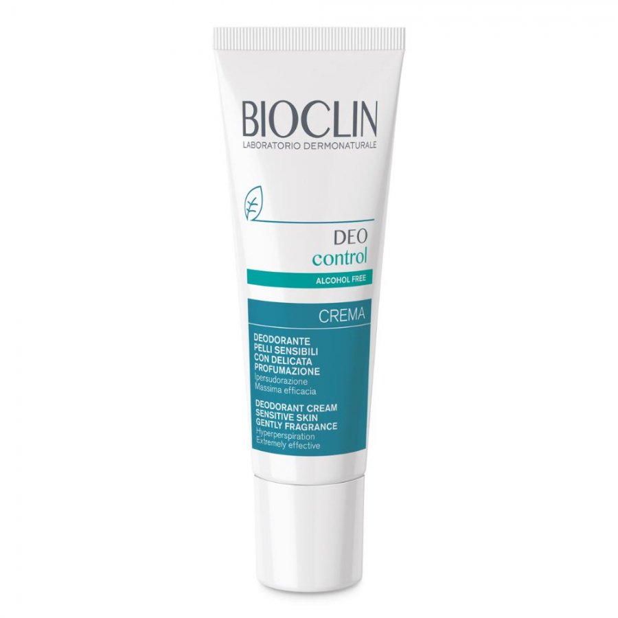 Bioclin Decontrol Crema Ipersudorazione 30ml - Deodorante in Crema per il Controllo dell'Ipersudorazione