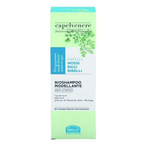 Helan Capelvenere BioShampoo Modellante 200ml - Trattamento Dolce per Capelli Ricci e Mossi