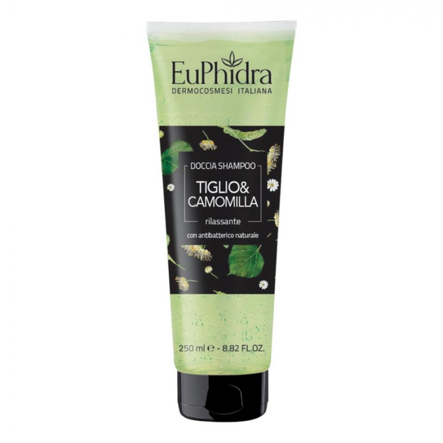 Euphidra - Doccia Shampoo Tiglio & Camomilla 250ml per una Cura Dolce di Capelli e Corpo