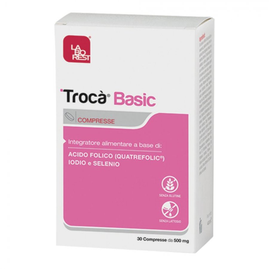 TROCA'Basic 30 Compresse - Integratore di acido folico