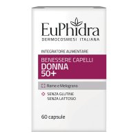 Euphidra Benessere Capelli Donna 50+, 60 capsule