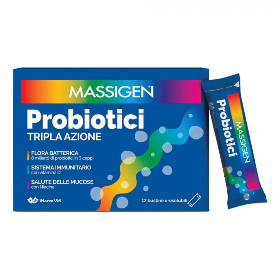 Massigen Probiotici 12stick Pp