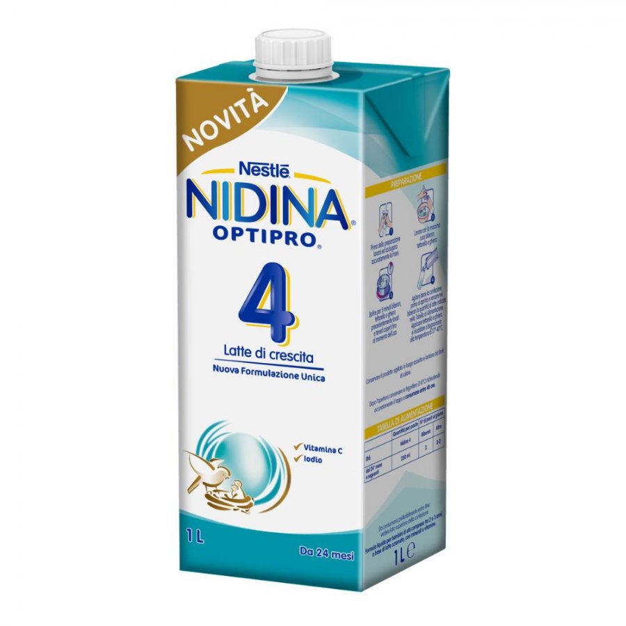 Nestlè - Nidina 4 Crescita Liquido 1 Litro 