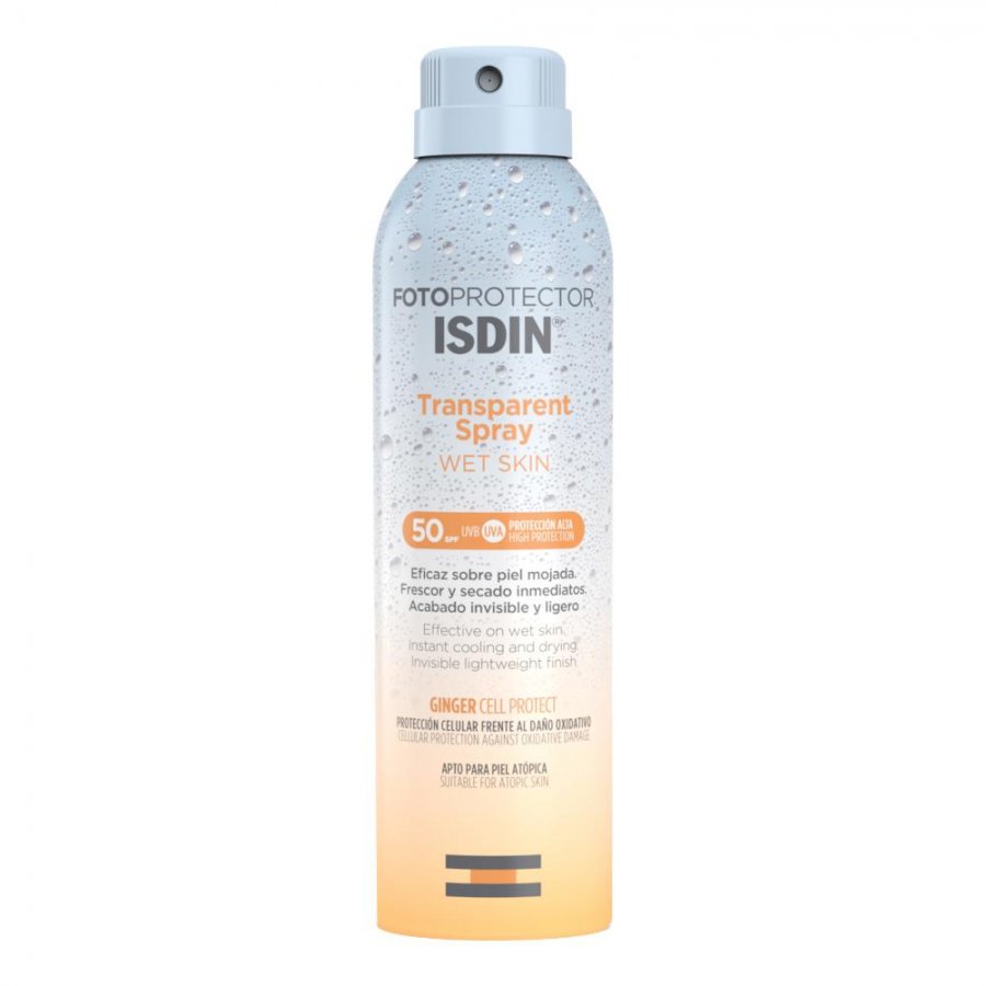 Isdin Fotoprotector Corpo Transparent Wet Skin SPF50 250ml
