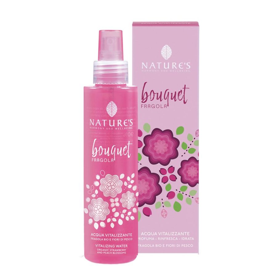 Bouquet Fragola Acqua Vitalizzante spray corpo e capelli, 150 ml Bouquet Fragola Acqua Vitalizzante spray corpo e capelli, 150 ml