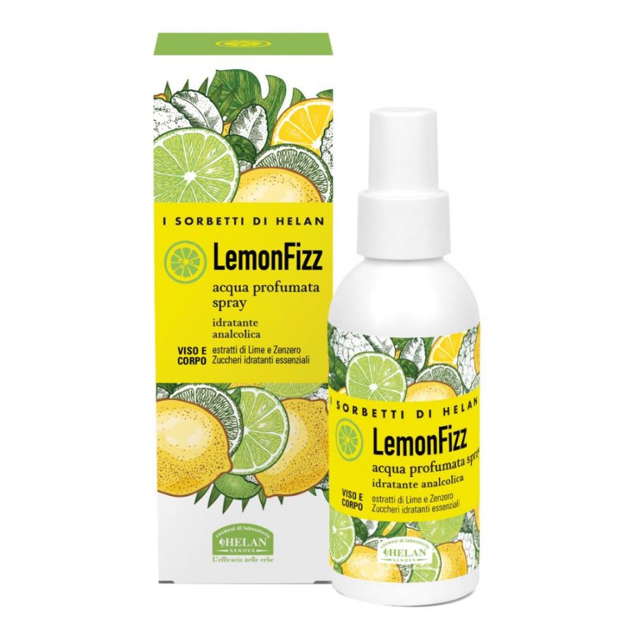 LemonFizz Acqua Profumata Spray 100ml: Idratante per Corpo e Capelli