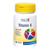 Longlife, Vitamin K 100mcg, 100 Compresse
