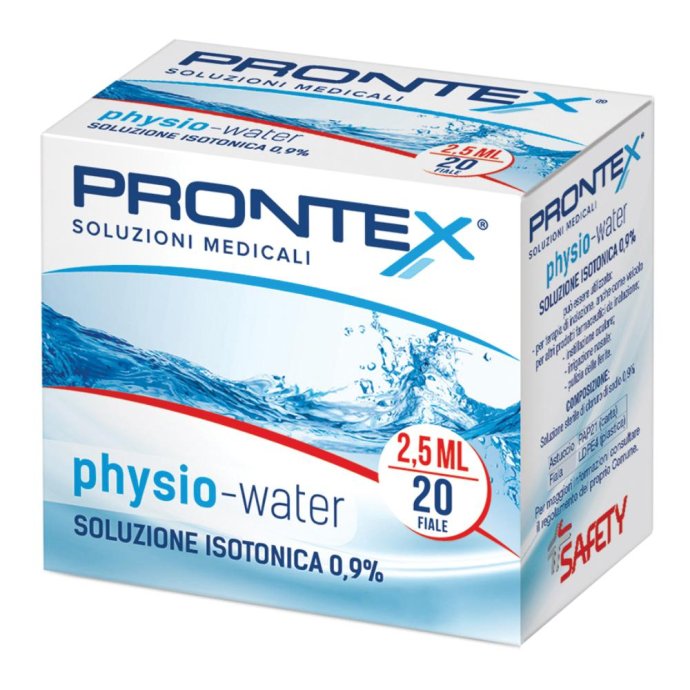Prontex Physio-Water Soluzione Isotonica 20x5ml - Soluzione Fisiologica Sterile