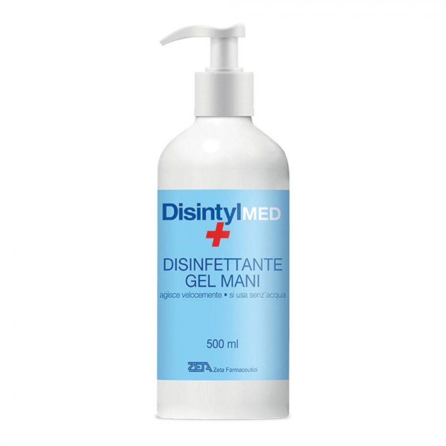 DisintylMed Disinfettante Gel Mani 500 ml - Protezione Igiene con Praticità