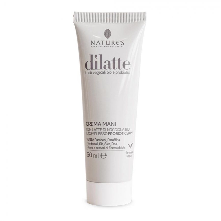 Nature's Dilatte Crema Mani 50ml - Crema Mani Protettiva con Probiotici