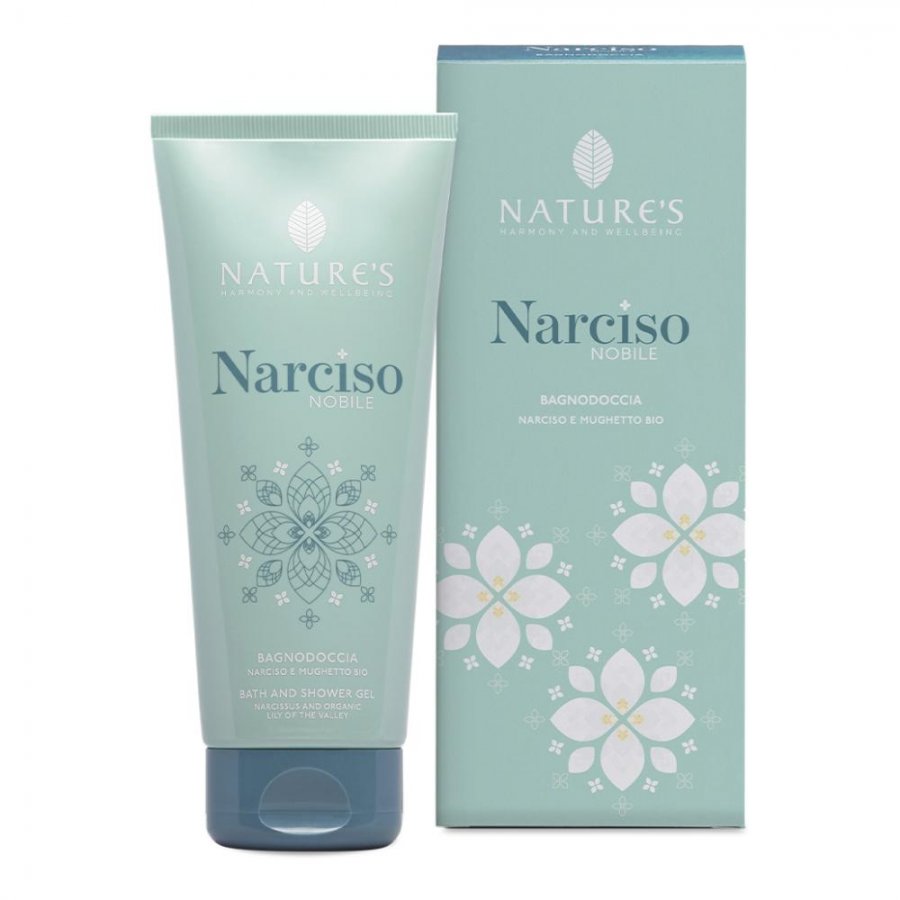 Nature's Narciso Nobile Bagno Doccia 200ml - Deterge e Idrata con Delicatezza