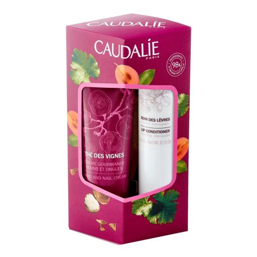 Caudalie Liphand Duo Thé des Vignes - Crema Mani e Stick Labbra