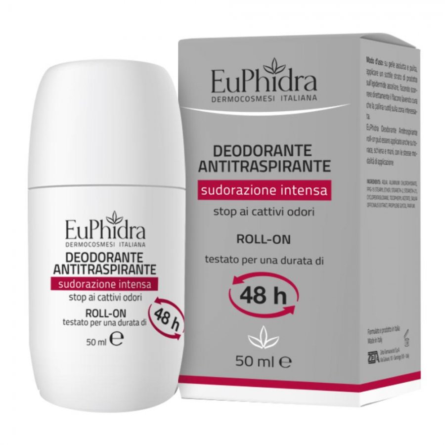Euphidra - Deodorante Antitraspirante Roll On 50 ml