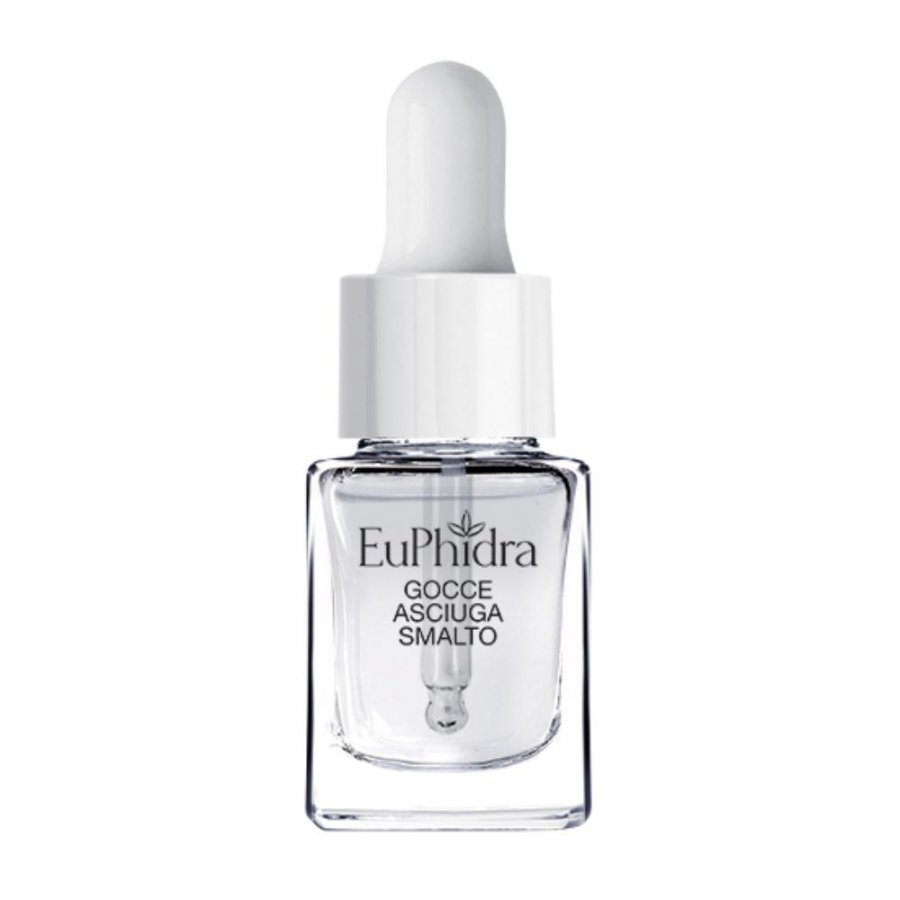 Euphidra - Gocce Asciuga Smalto 10ml, Soluzione Veloce per Unghie Perfette
