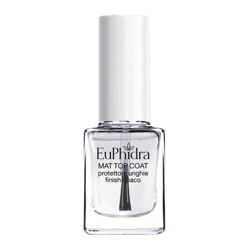 Euphidra Mat Top Coat Protettore Unghie Finish Opaco 10ml - Prolunga la Durata della Tua Manicure