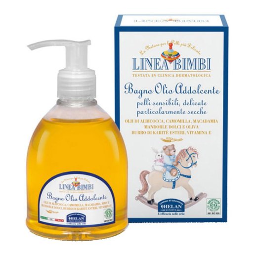 Helan Bimbi Bagno Olio Addolcente 240ml - Olio Addolcente per il Bagno dei Bambini